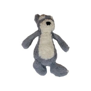 Jellycat Bashful Schnauzer Dog Plush 12” Gray Stuffed Animal Toy